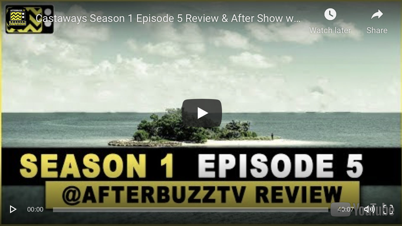 AfterBuzz TV with Matt Jaskol Discussing TV Show “Castaways”